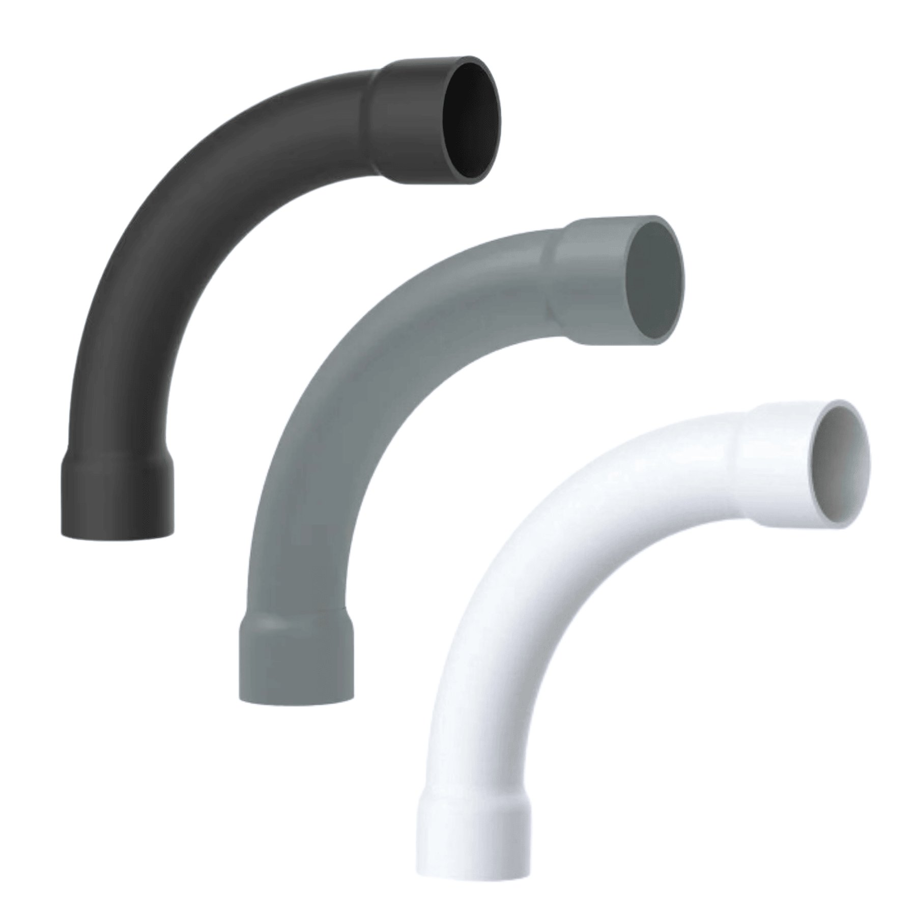 Curva com Bolsa de 90 graus em PVC